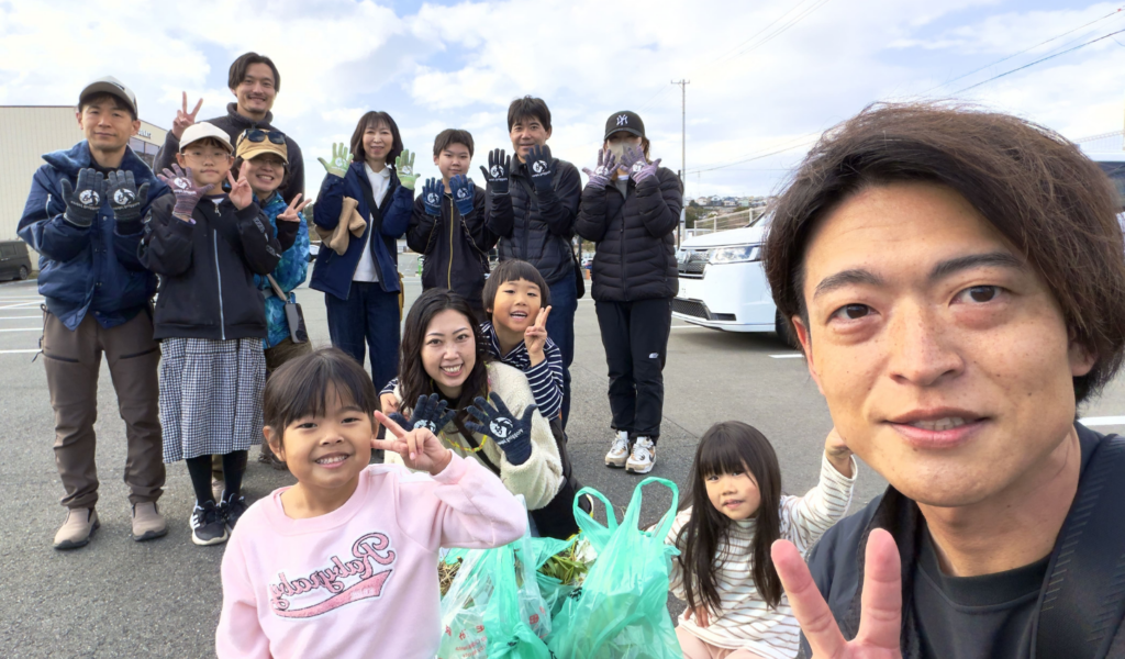 磐田プロギング風景