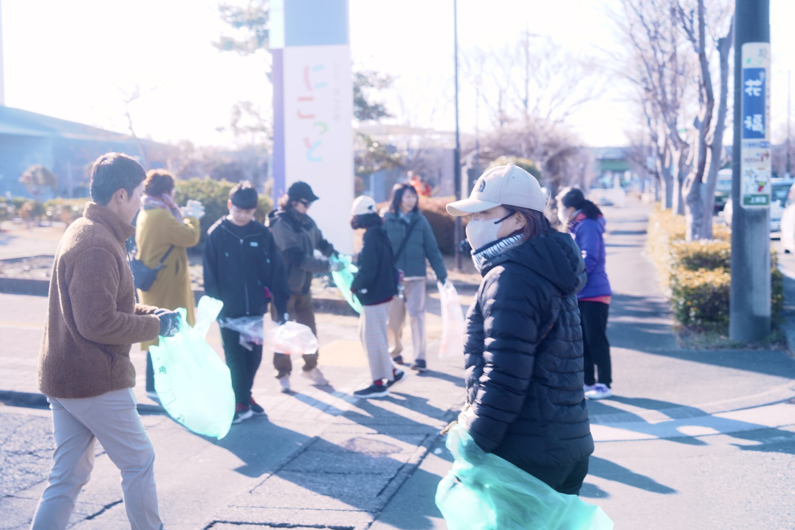 磐田で活動するプロギング参加者の写真