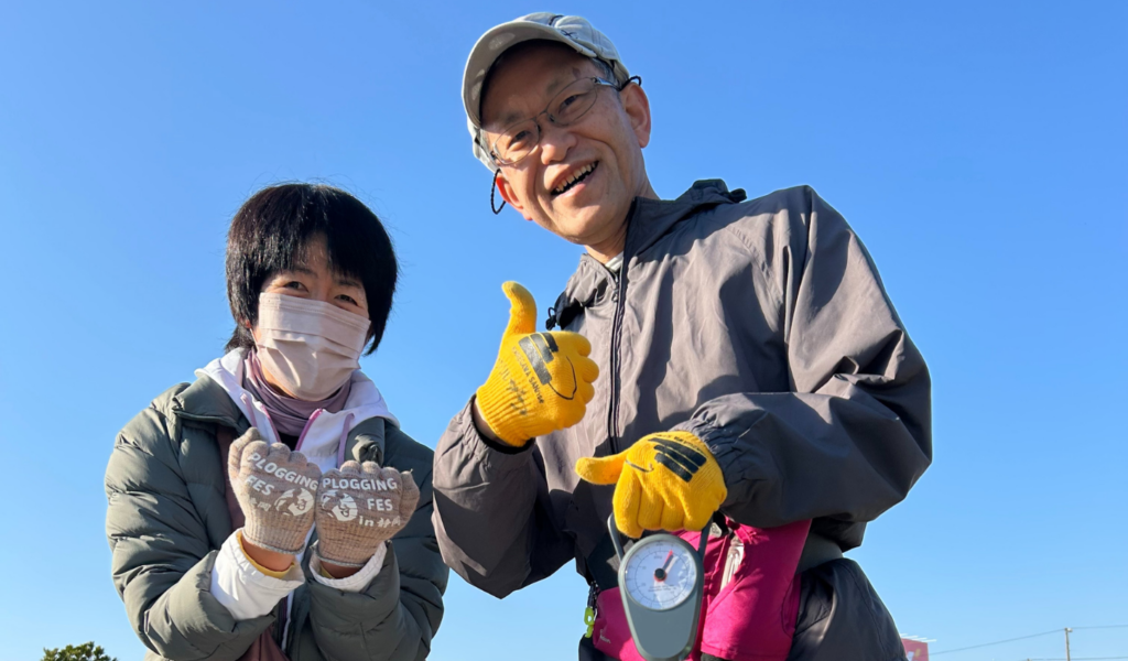 菊川プロギング風景 (3)