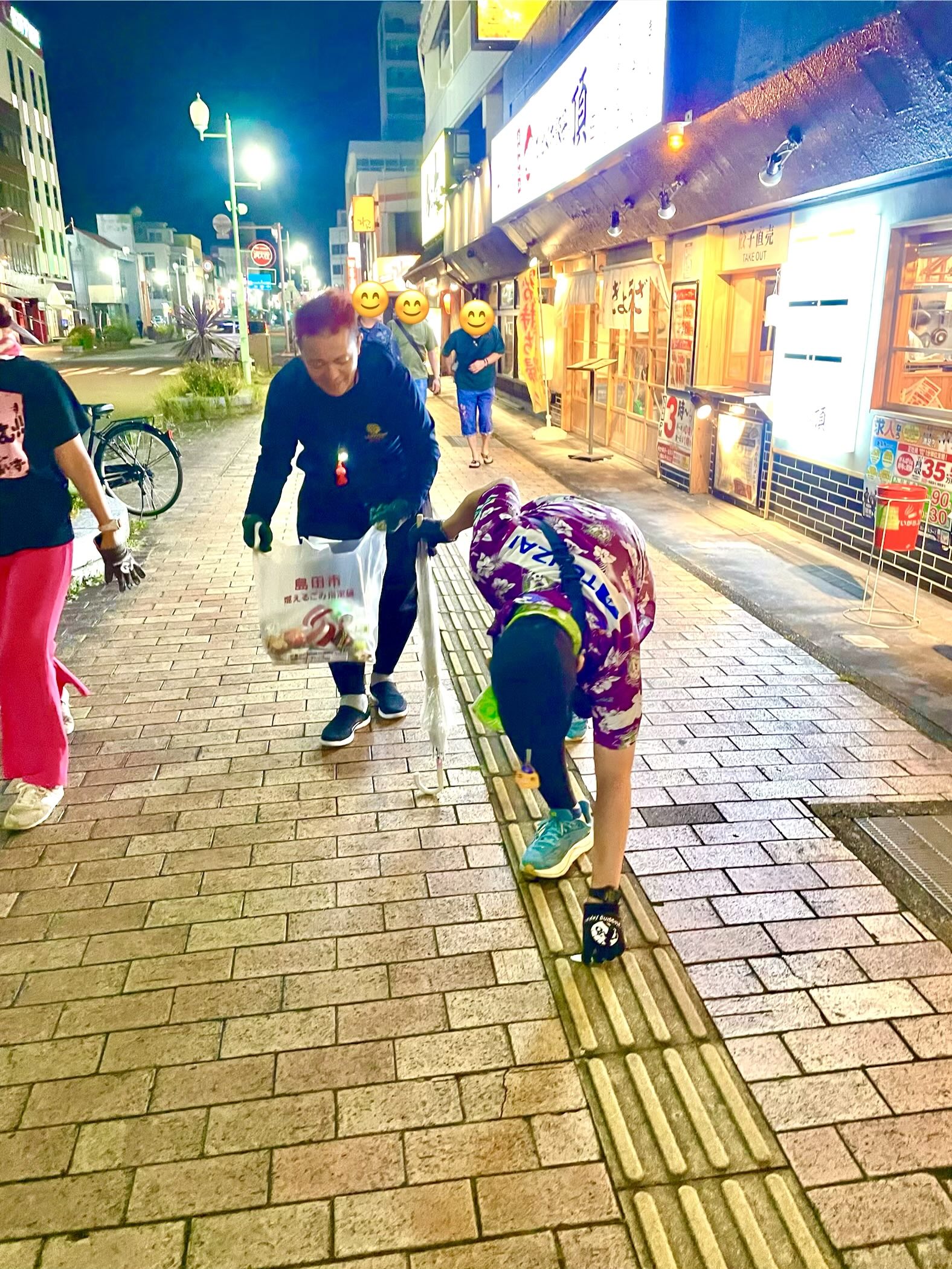 【#394】島田プロギング開催~ビア・パーク終了後のナイトプロギングで夜のまちを守る~の活動写真