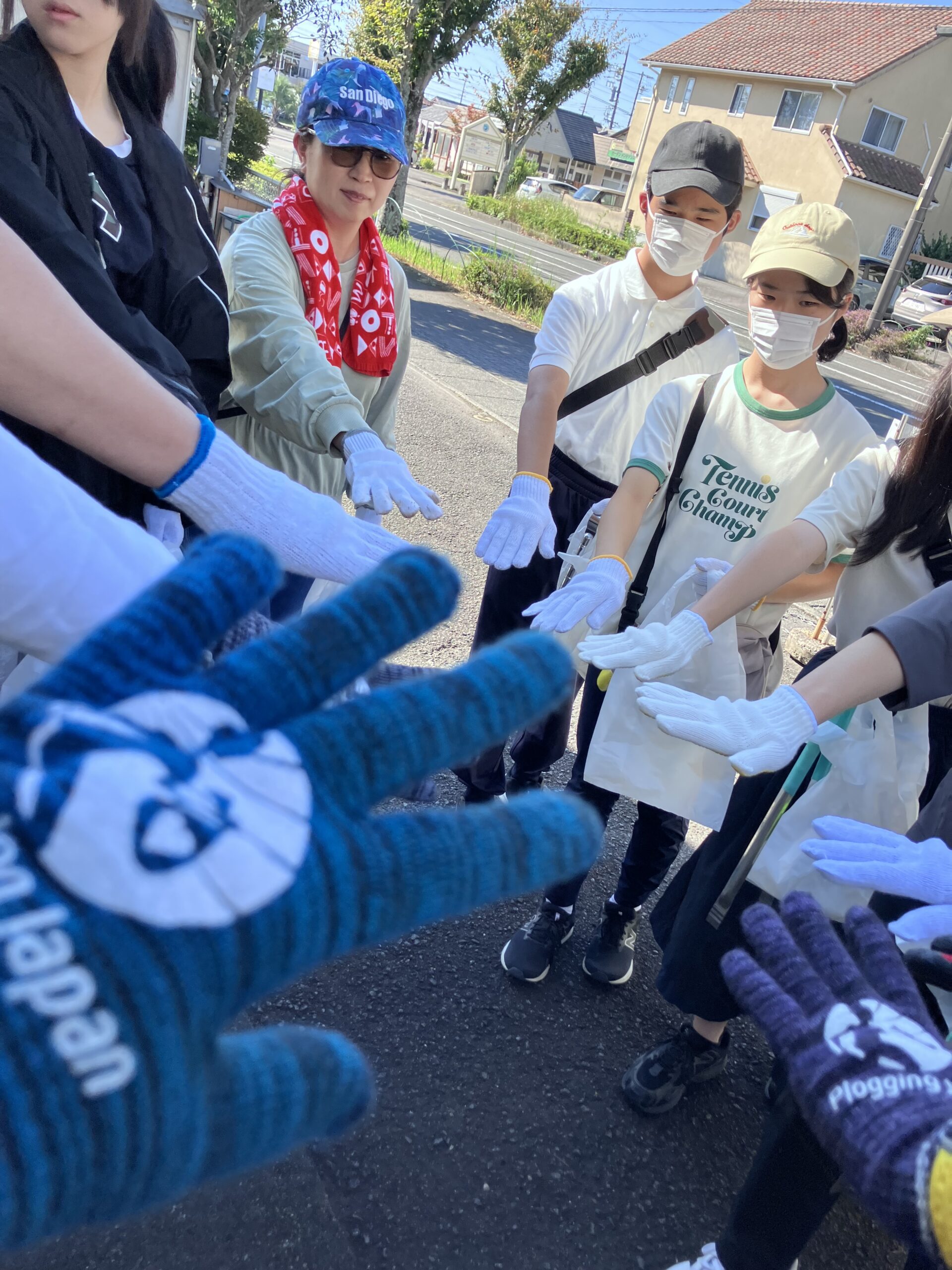 【#408】藤枝でプロギング｜11名の行動で地域をきれいにの集合写真